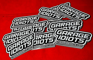 TheGarageIdiots.com Sticker