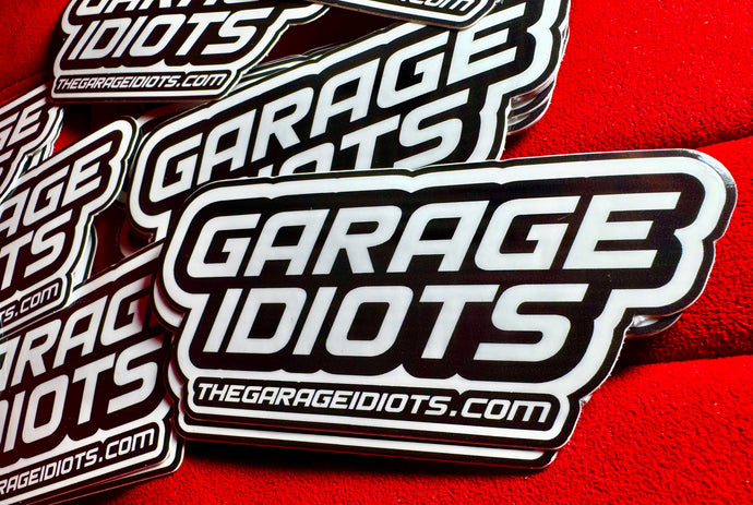 TheGarageIdiots.com Sticker